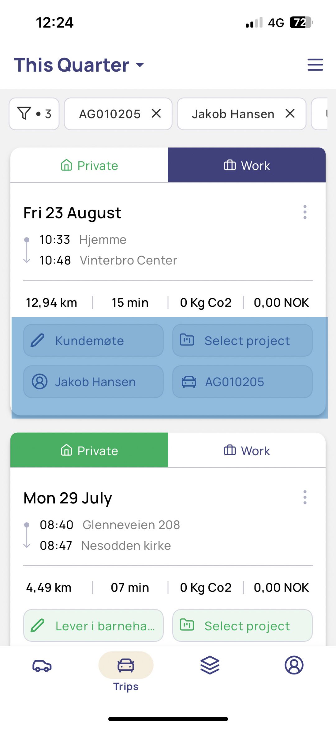 Helppage Driver app -  AddChange.jpg