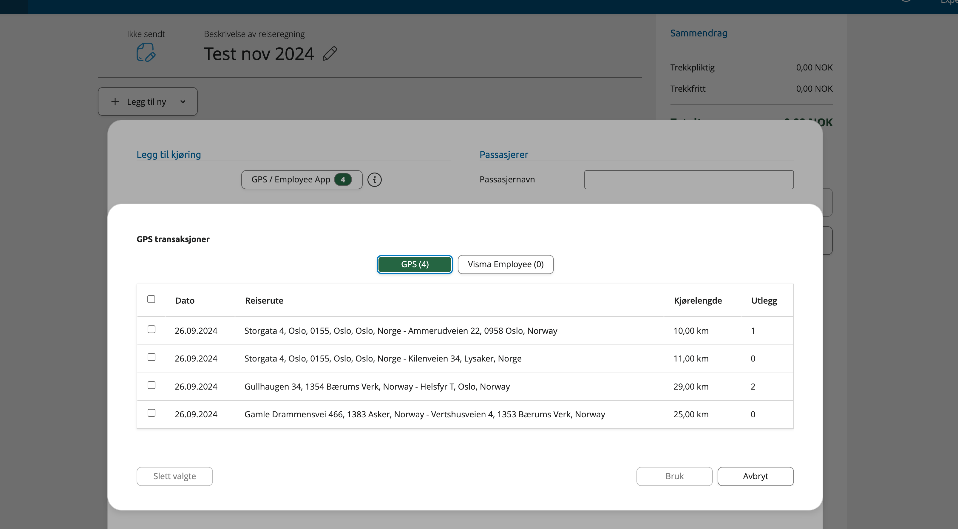 Visma – GPS/employee app